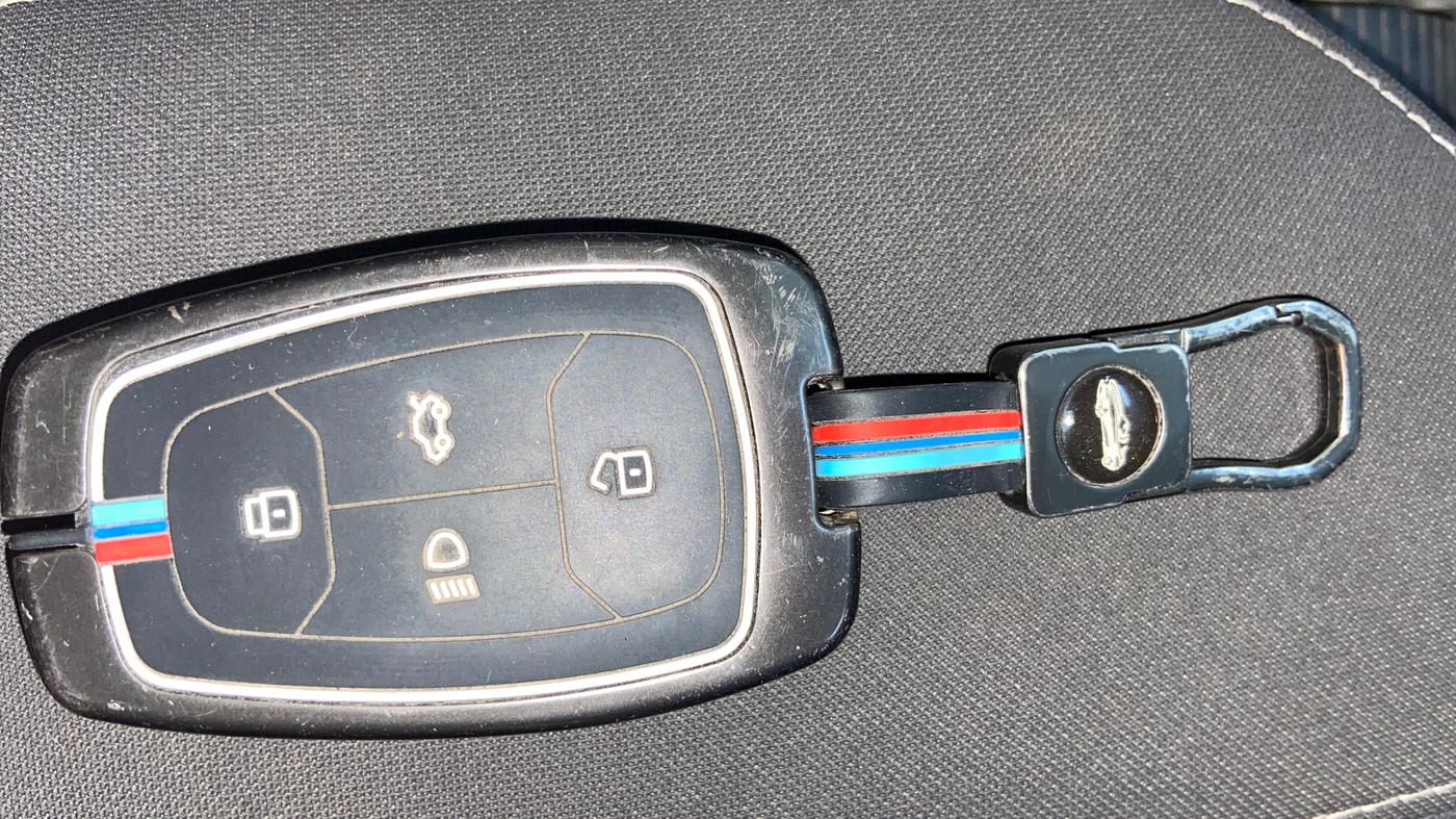 2021 Tata NEXON XZ PLUS (O) PETROL, Petrol, Manual, 69,037 km, Key Close Up