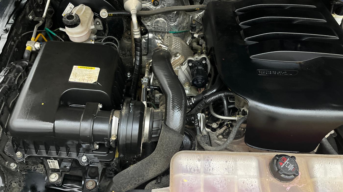2024 Mahindra Thar LX P 2WD AT HT, Petrol, Automatic, 18,101 km, Engine View - Right