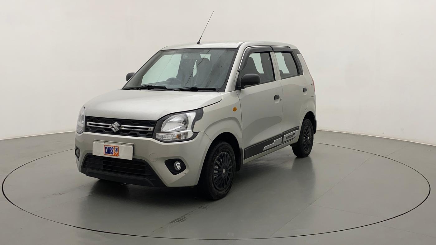 2022 Maruti New Wagon-R LXI CNG 1.0, CNG, Manual, 28,181 km, Left Front Diagonal