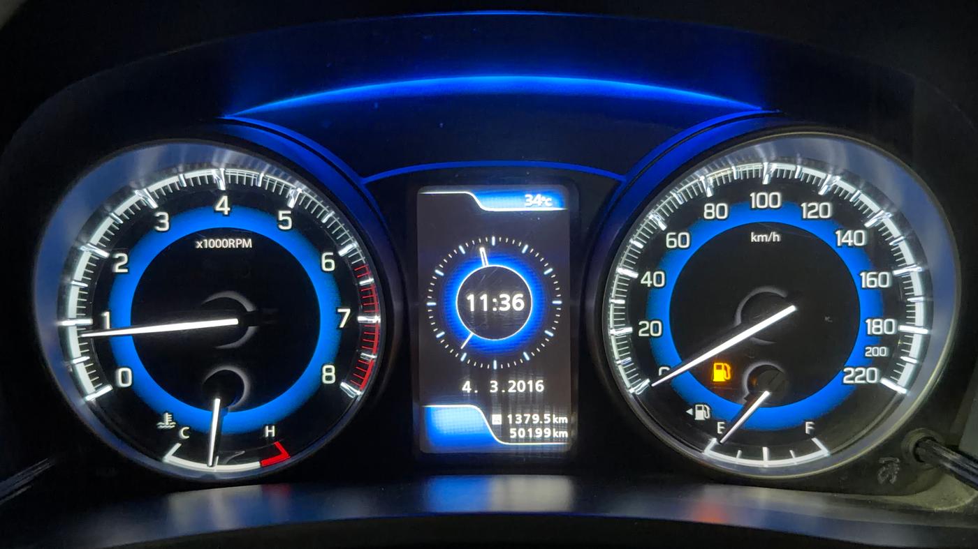 2020 Maruti Baleno ZETA PETROL 1.2, Petrol, Manual, 50,190 km, Odometer Image