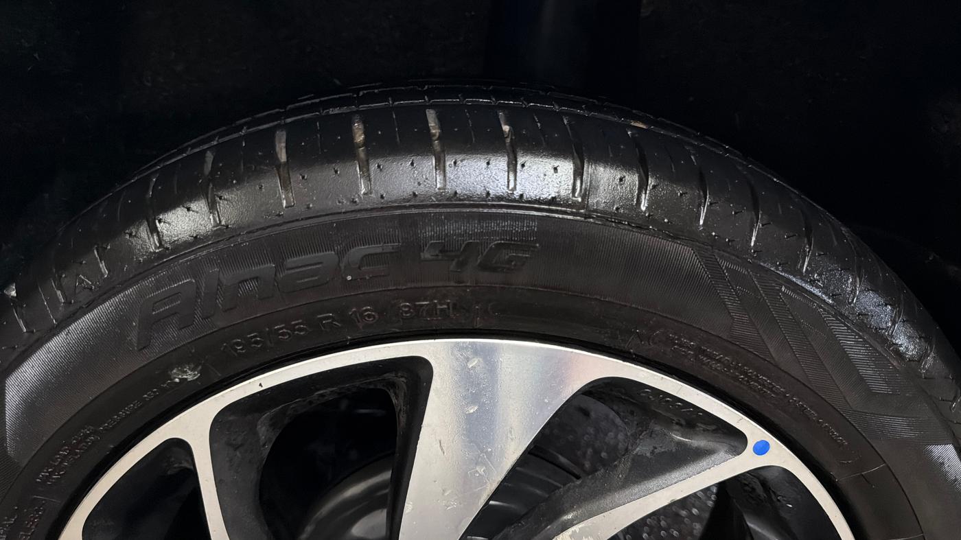 2020 Maruti Baleno ZETA PETROL 1.2, Petrol, Manual, 77,826 km, Left Rear Tyre Tread