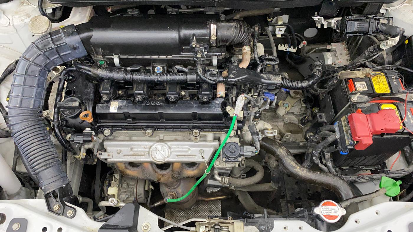 2023 Maruti Swift LXI, Petrol, Manual, 11,094 km, Engine View