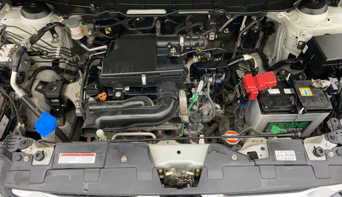 2022 Maruti BREZZA ZXI SMART HYBRID DUAL TONE, Petrol, Manual, 9,574 km, Open Bonet