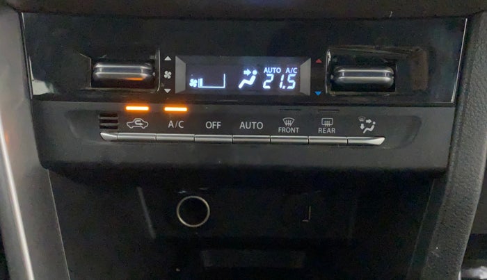 2022 Maruti BREZZA ZXI SMART HYBRID DUAL TONE, Petrol, Manual, 9,574 km, Automatic Climate Control