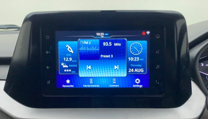 2022 Maruti BREZZA ZXI SMART HYBRID DUAL TONE, Petrol, Manual, 9,574 km, Infotainment System