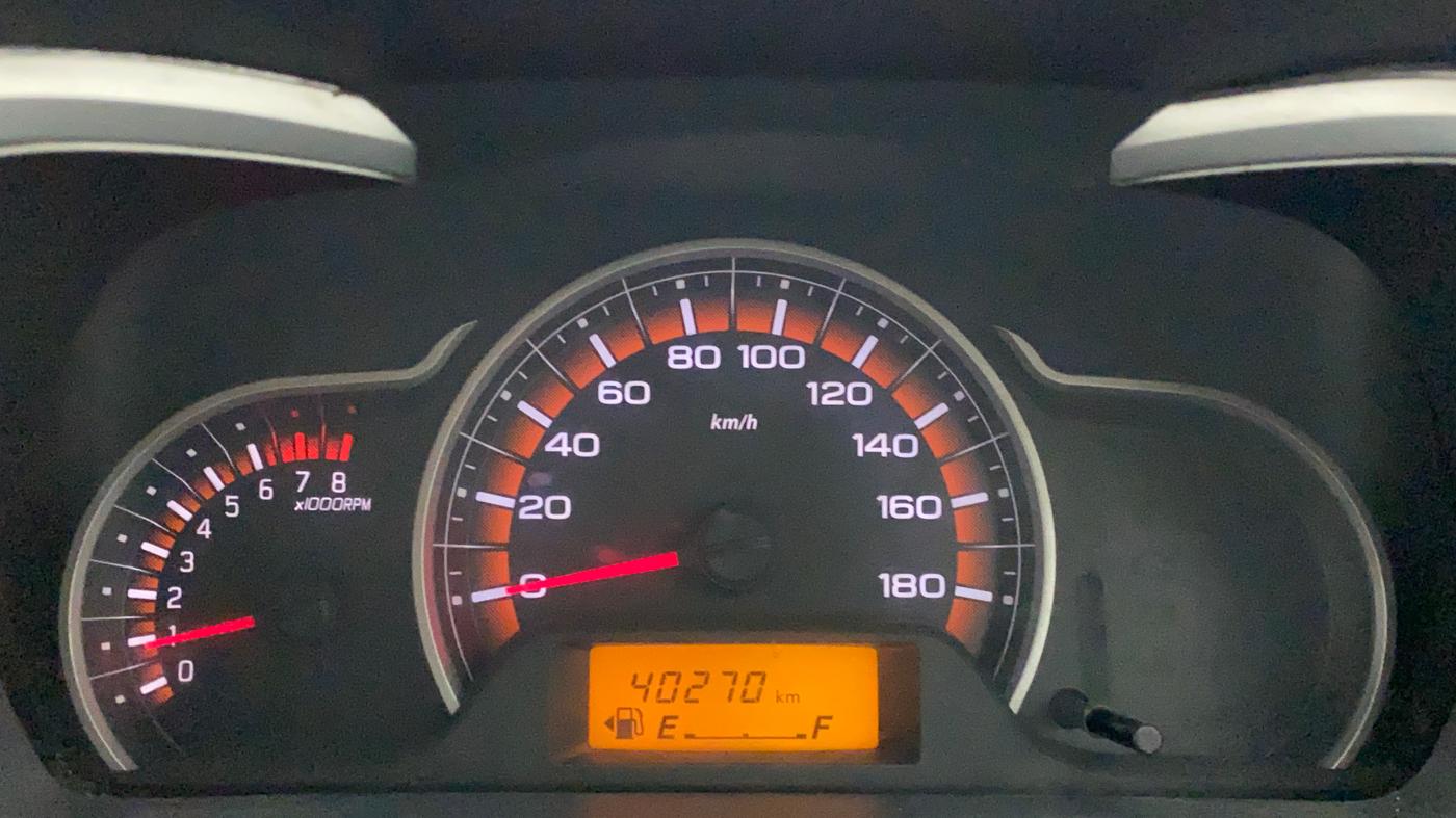 2017 Maruti Alto K10 VXI (O), Petrol, Manual, 40,270 km, Odometer Image