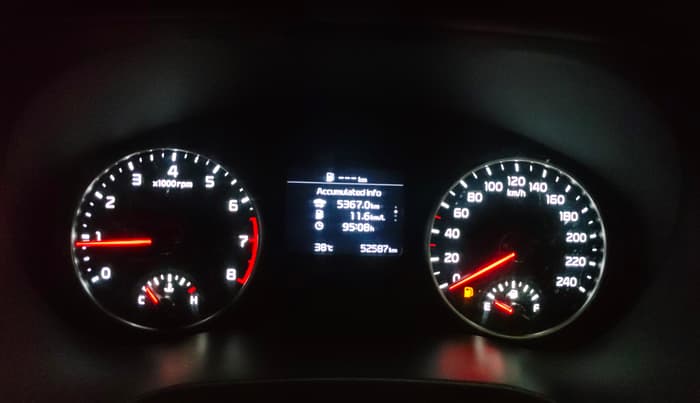 2022 KIA SELTOS HTE 1.5 PETROL, Petrol, Manual, 52,538 km, Odometer Image