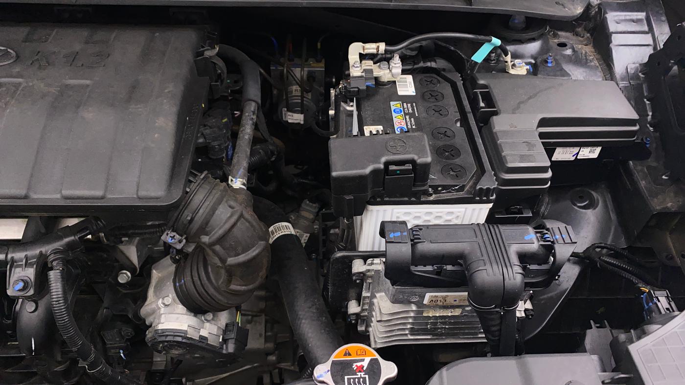 2025 Hyundai EXTER  SX 1.2 AMT, Petrol, Automatic, 1,140 km, Engine View - Left