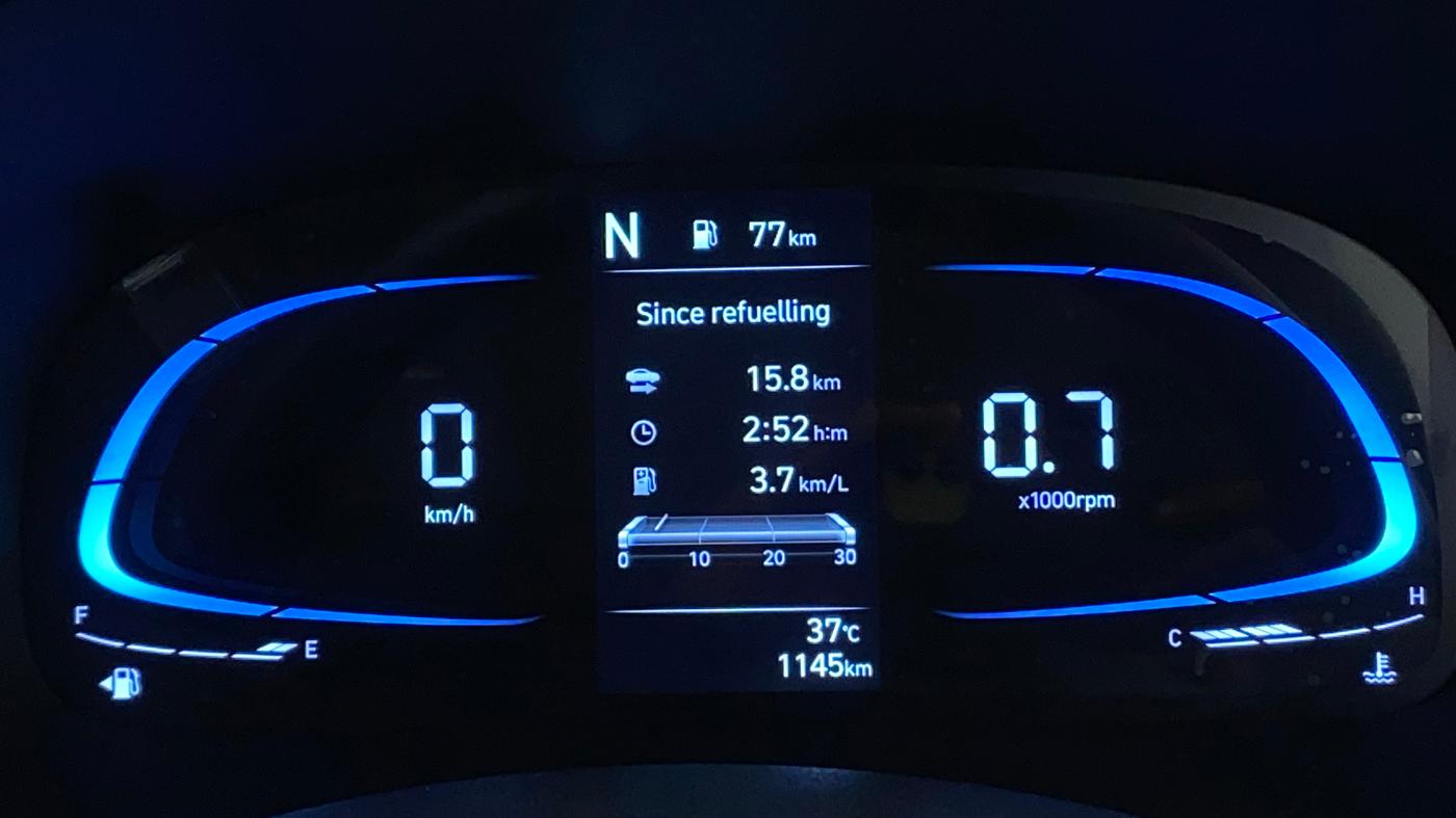 2025 Hyundai EXTER  SX 1.2 AMT, Petrol, Automatic, 1,140 km, Odometer Image