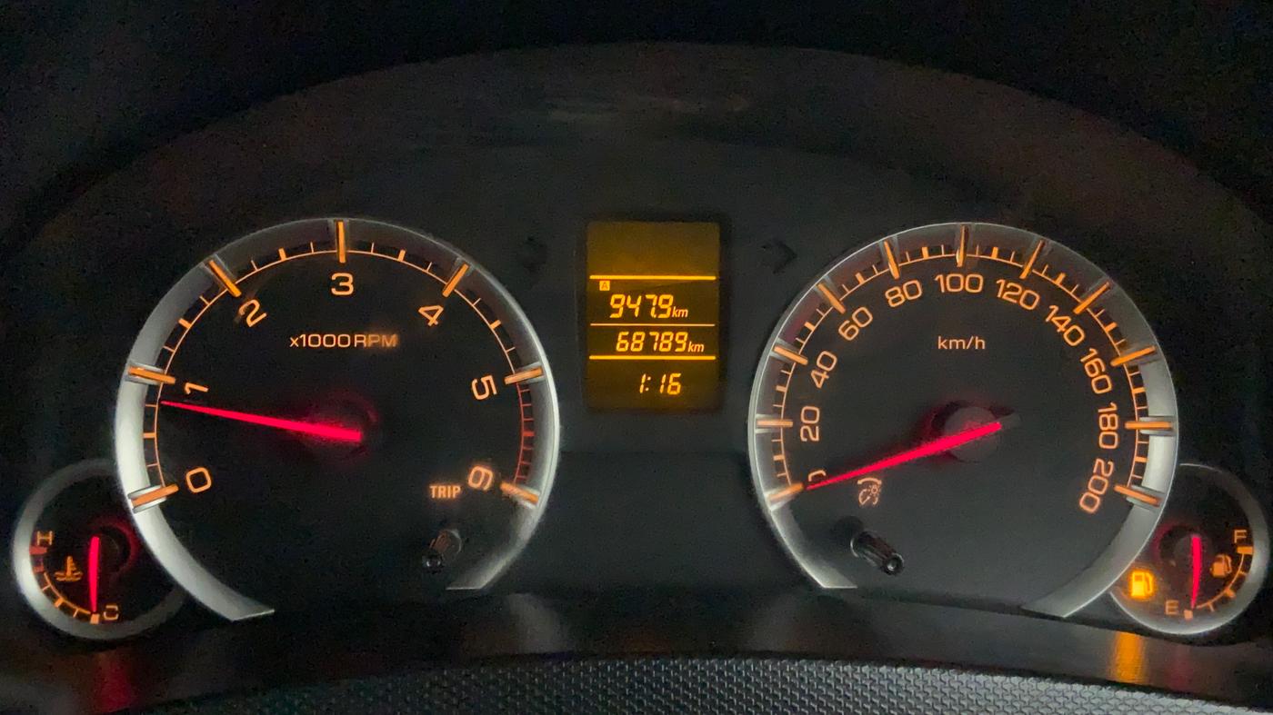 2013 Maruti Swift VDI, Diesel, Manual, 69,047 km, Odometer Image