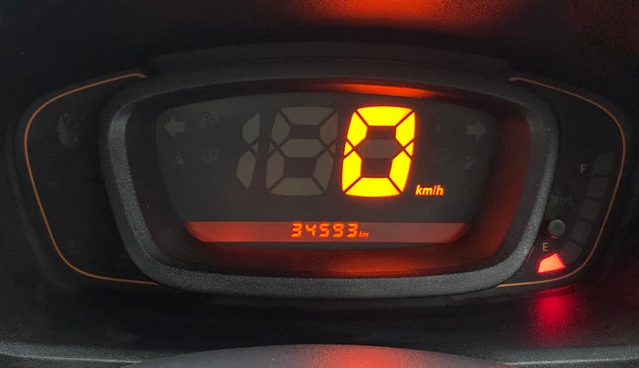 2016 Renault Kwid RXL, Petrol, Manual, 34,593 km, Odometer Image