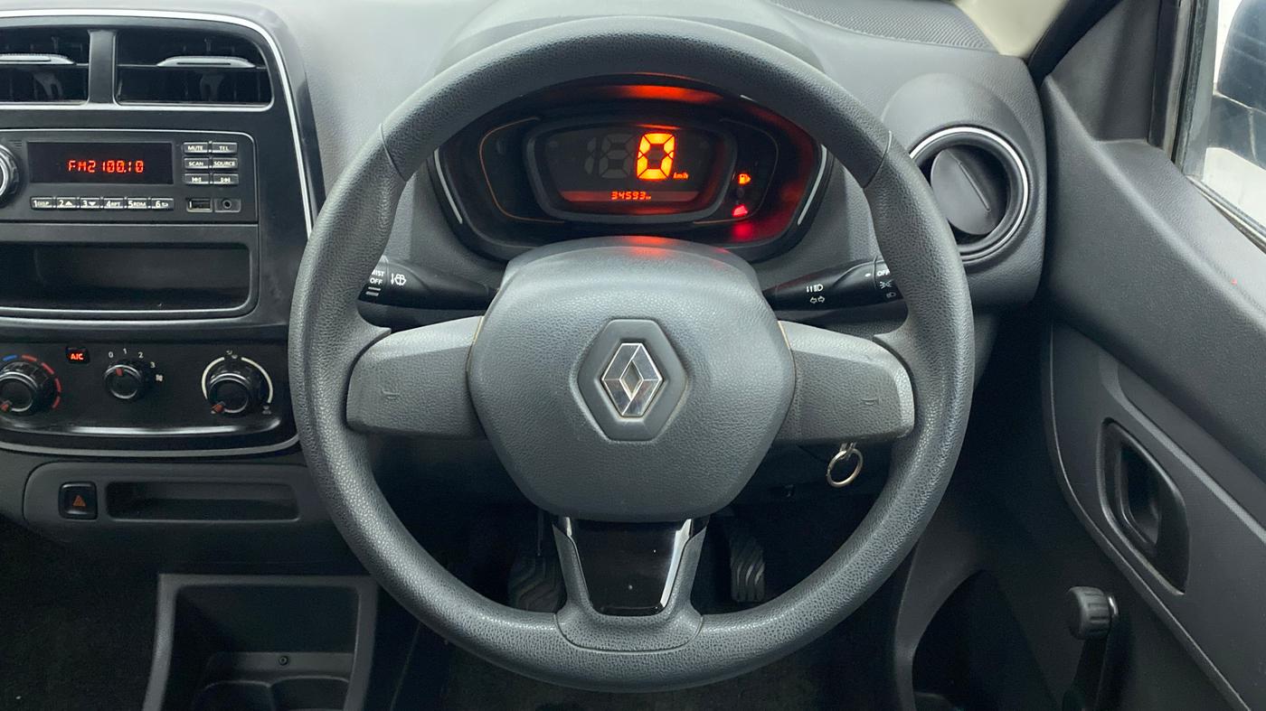 2016 Renault Kwid RXL, Petrol, Manual, 34,593 km, Steering Wheel Close Up