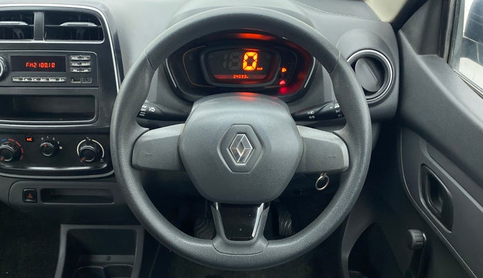 2016 Renault Kwid RXL, Petrol, Manual, 34,593 km, Steering Wheel Close Up
