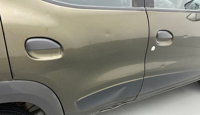 2016 Renault Kwid RXL, Petrol, Manual, 34,593 km, Right rear door - Slightly dented