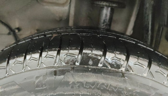 2019 Tata Tiago XZA PETROL, Petrol, Automatic, 1,00,738 km, Left Rear Tyre Tread