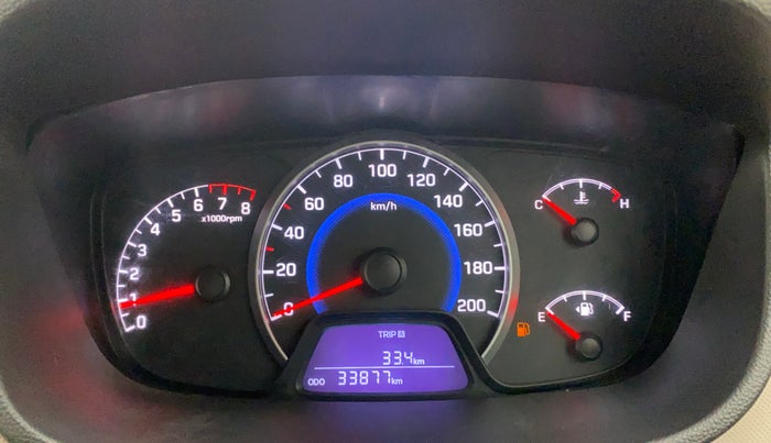 2015 Hyundai Grand i10 SPORTZ 1.2 KAPPA VTVT, Petrol, Manual, 33,844 km, Odometer Image