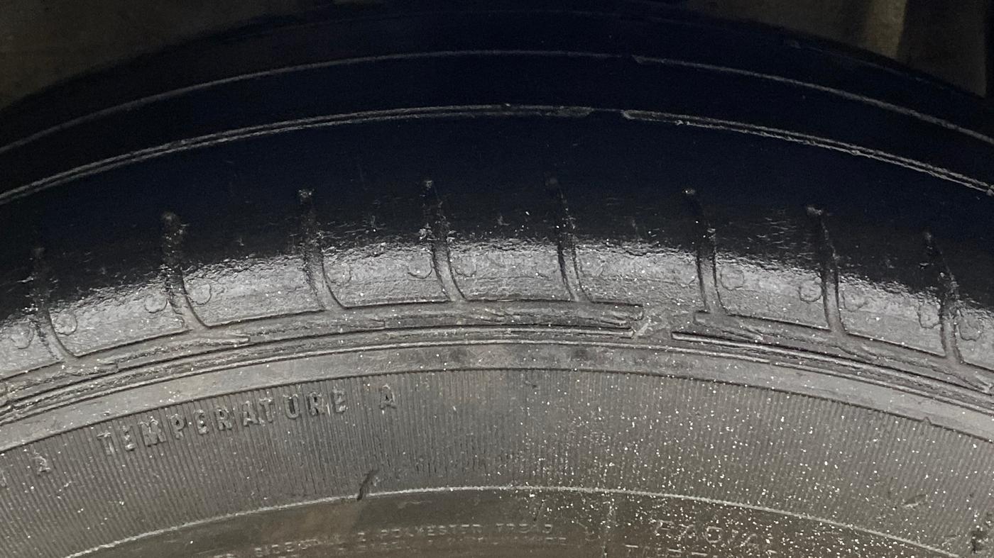 2023 Tata Tiago XZ PLUS PETROL, Petrol, Manual, 45,693 km, Left Rear Tyre Tread