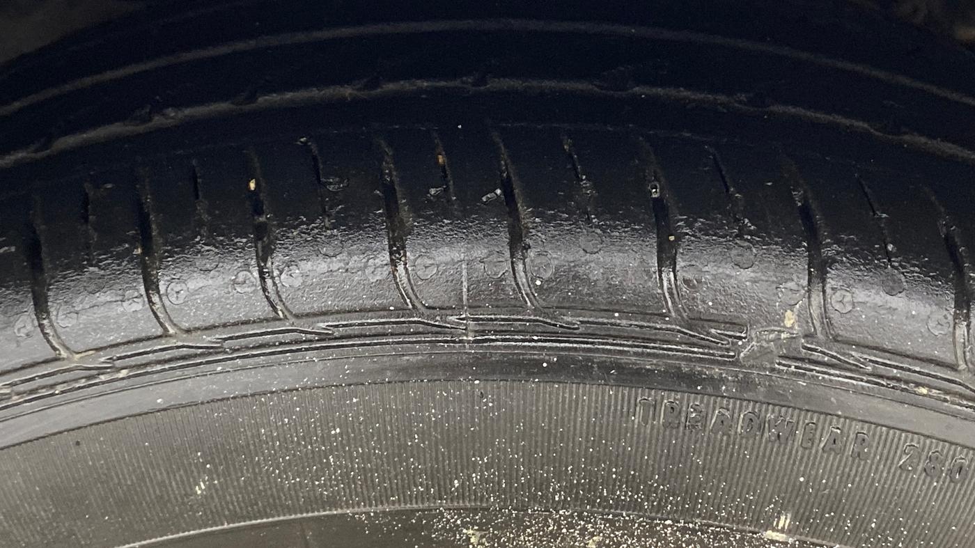 2023 Tata Tiago XZ PLUS PETROL, Petrol, Manual, 45,693 km, Right Front Tyre Tread