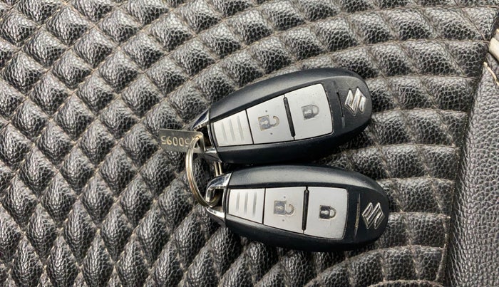 2021 Maruti S Cross ZETA 1.5, Petrol, Manual, 84,495 km, Key Close Up