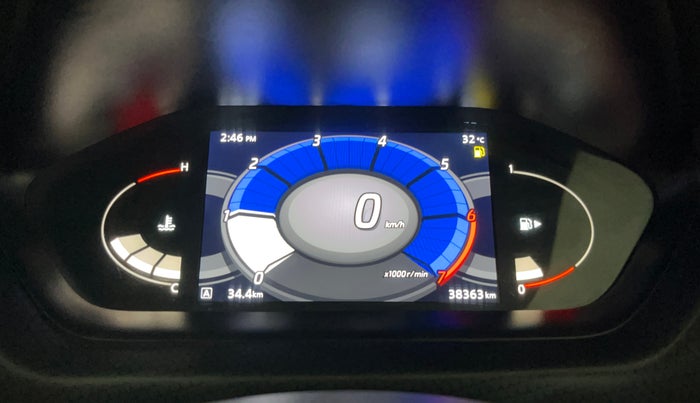 2021 Nissan MAGNITE XV PREMIUM, Petrol, Manual, 38,355 km, Odometer Image