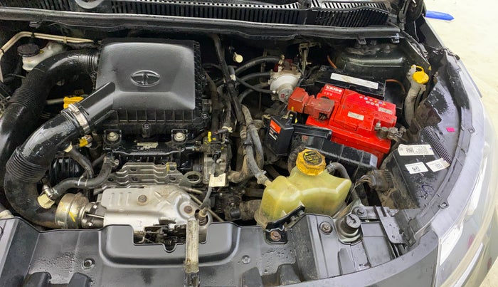 2023 Tata NEXON XZ PLUS PETROL SUNROOF, CNG, Manual, 75,459 km, Engine View - Left