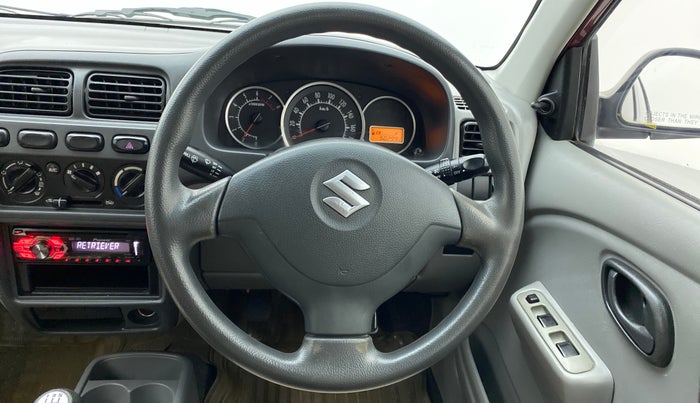 2012 Maruti Alto K10 VXI P, Petrol, Manual, 50,448 km, Steering Wheel Close Up