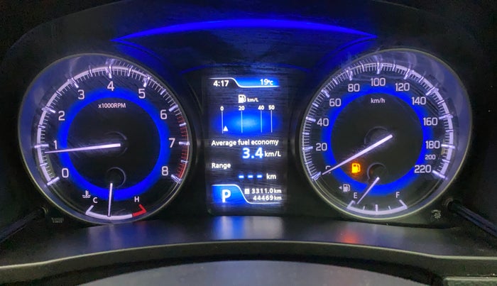 2017 Maruti Baleno ALPHA CVT PETROL 1.2, Petrol, Automatic, 44,469 km, Odometer Image