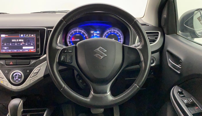 2017 Maruti Baleno ALPHA CVT PETROL 1.2, Petrol, Automatic, 44,469 km, Steering Wheel Close Up