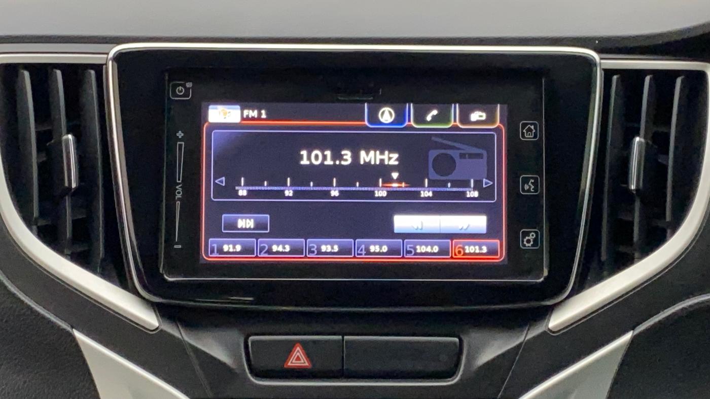 2017 Maruti Baleno ALPHA CVT PETROL 1.2, Petrol, Automatic, 44,469 km, Infotainment System