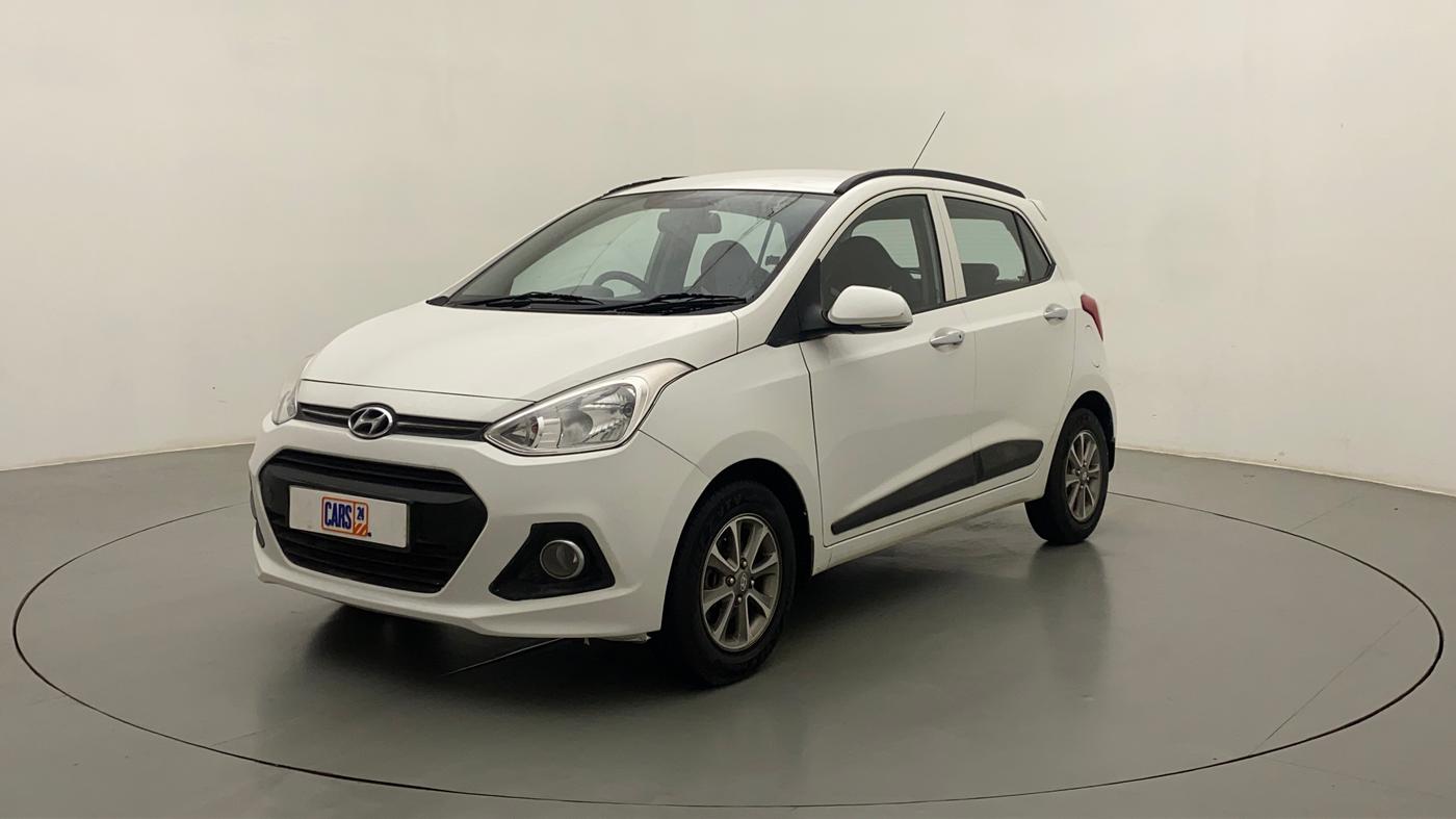 2015 Hyundai Grand i10 ASTA 1.2 KAPPA VTVT, Petrol, Manual, 18,516 km, Left Front Diagonal