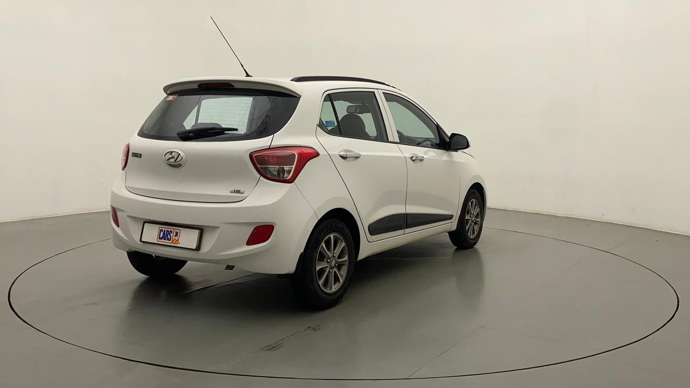 2015 Hyundai Grand i10 ASTA 1.2 KAPPA VTVT, Petrol, Manual, 18,516 km, Right Back Diagonal