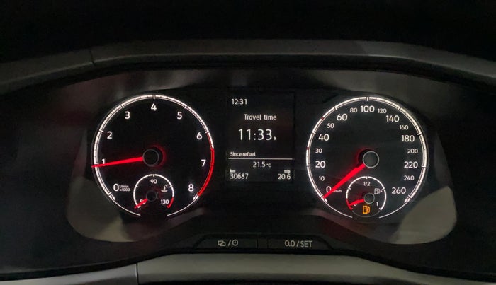 2024 Volkswagen TAIGUN HIGHLINE 1.0 TSI MT, Petrol, Manual, 30,678 km, Odometer Image