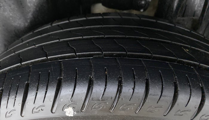 2021 Maruti Vitara Brezza VXI, Petrol, Manual, 6,903 km, Left Rear Tyre Tread