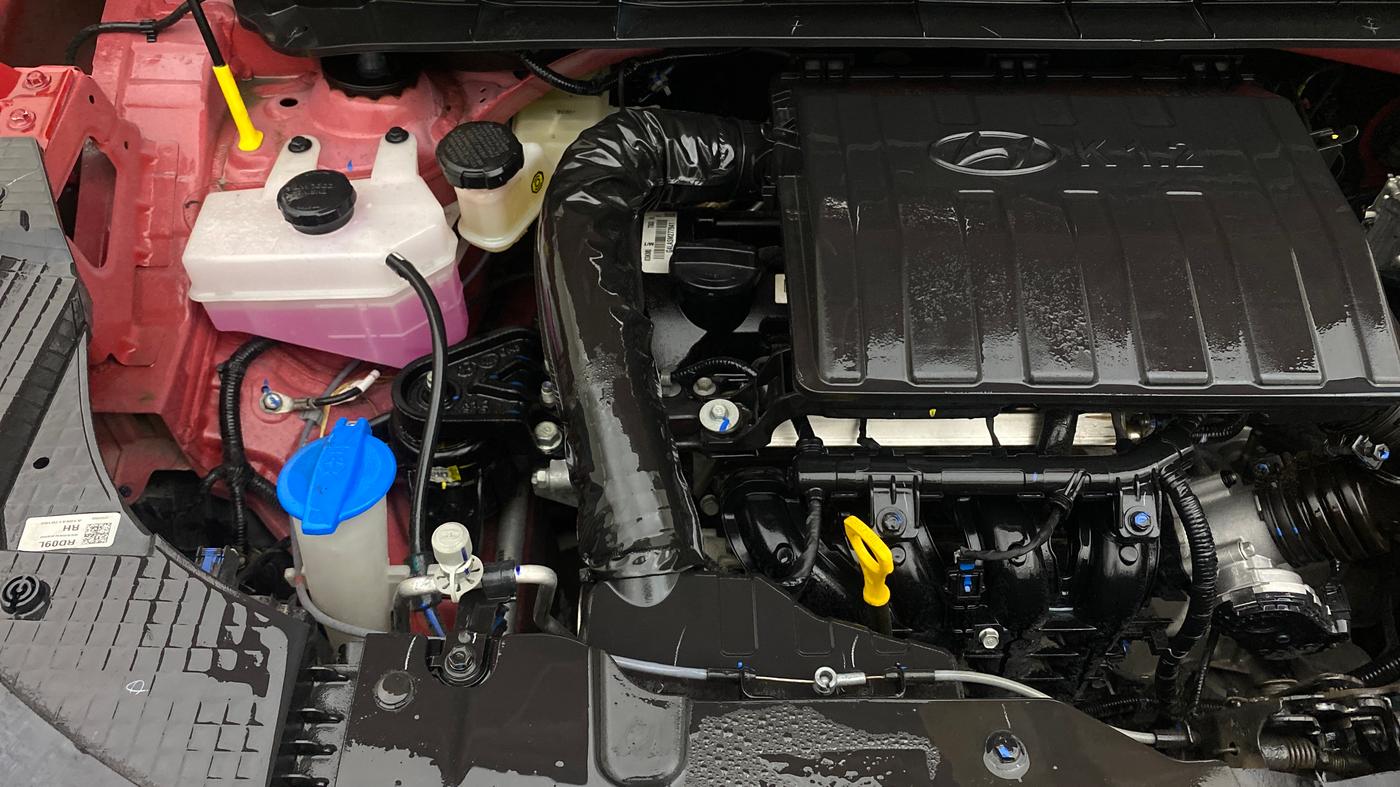 2025 Hyundai EXTER SX(O) CONNECT 1.2 AMT, Petrol, Automatic, 9,071 km, Engine View - Right