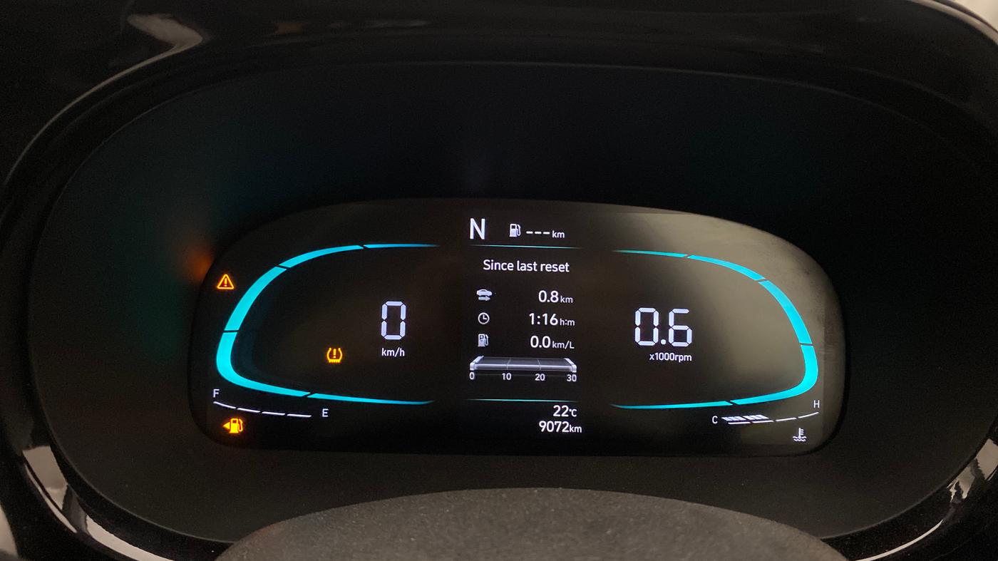 2025 Hyundai EXTER SX(O) CONNECT 1.2 AMT, Petrol, Automatic, 9,071 km, Odometer Image