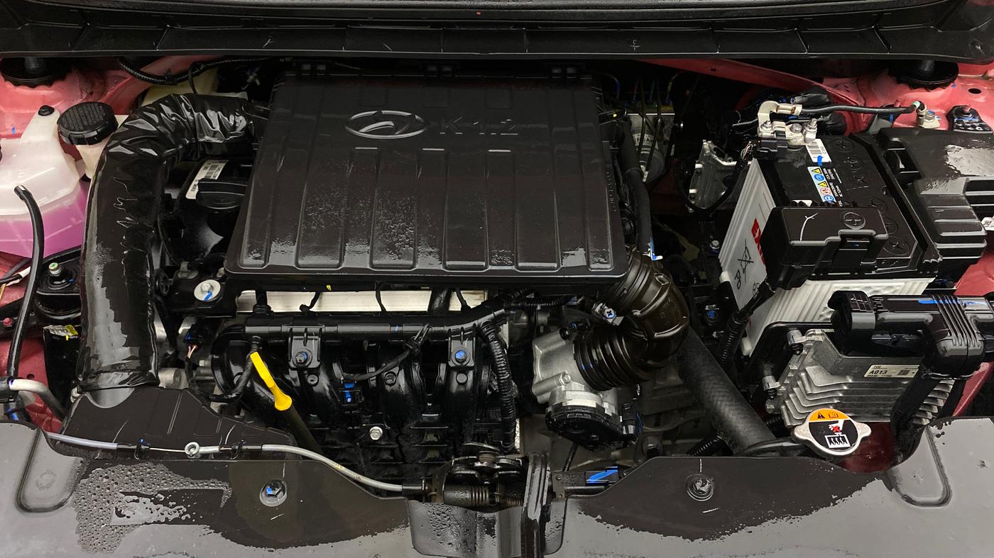 2025 Hyundai EXTER SX(O) CONNECT 1.2 AMT, Petrol, Automatic, 9,071 km, Engine View