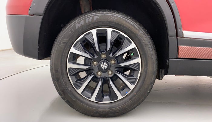 2020 Maruti Vitara Brezza ZXI PLUS AT DUAL TONE SHVS, Petrol, Automatic, 48,436 km, Right Rear Wheel