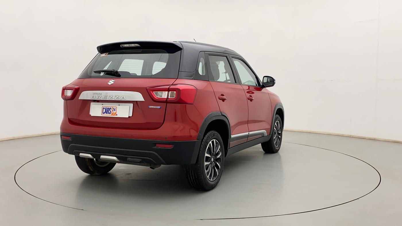 2020 Maruti Vitara Brezza ZXI PLUS AT DUAL TONE SHVS, Petrol, Automatic, 48,436 km, Right Back Diagonal
