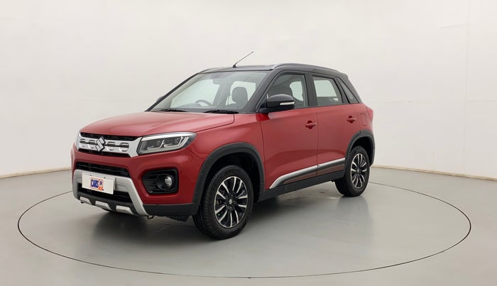 2020 Maruti Vitara Brezza ZXI PLUS AT DUAL TONE SHVS, Petrol, Automatic, 48,436 km, Left Front Diagonal