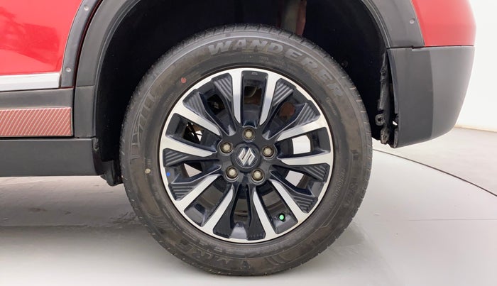 2020 Maruti Vitara Brezza ZXI PLUS AT DUAL TONE SHVS, Petrol, Automatic, 48,436 km, Left Rear Wheel