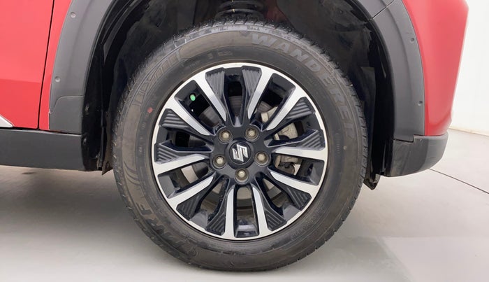2020 Maruti Vitara Brezza ZXI PLUS AT DUAL TONE SHVS, Petrol, Automatic, 48,436 km, Right Front Wheel
