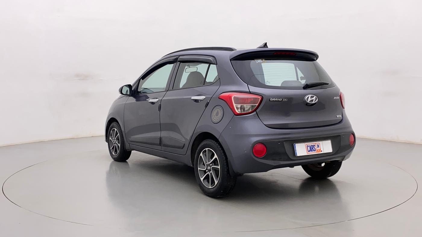 2017 Hyundai Grand i10 ASTA 1.2 KAPPA VTVT, Petrol, Manual, 1,33,532 km, Left Back Diagonal