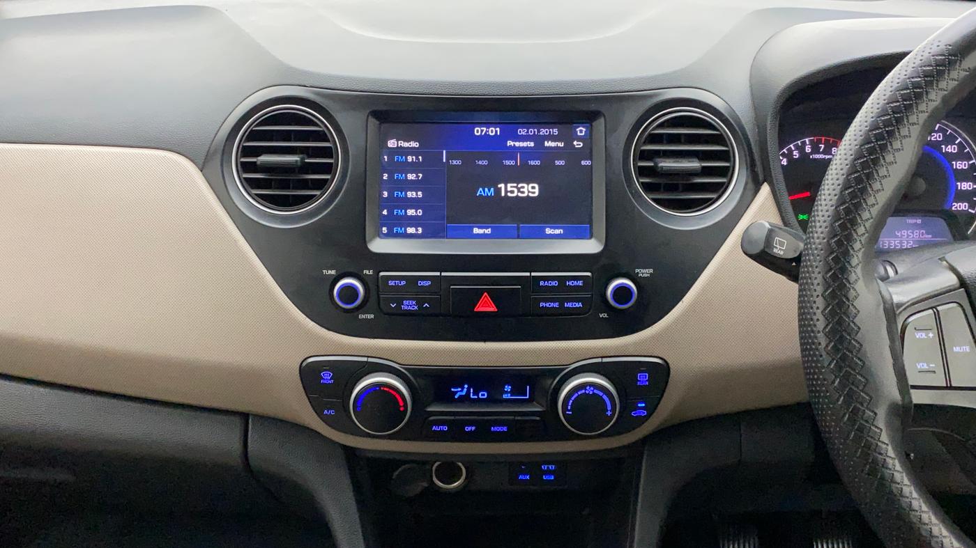 2017 Hyundai Grand i10 ASTA 1.2 KAPPA VTVT, Petrol, Manual, 1,33,532 km, Air Conditioner