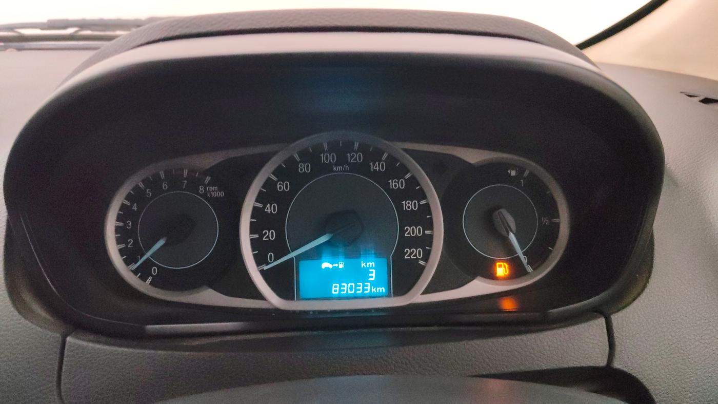 2016 Ford Figo Aspire TITANIUM 1.2 PETROL, Petrol, Manual, 83,026 km, Odometer Image