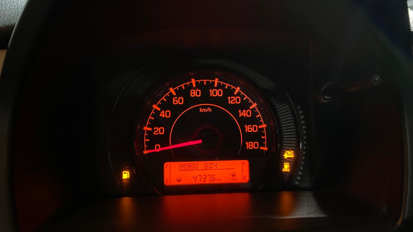 2022 Maruti New Wagon-R LXI CNG (O) 1.0, CNG, Manual, 47,372 km, Odometer Image