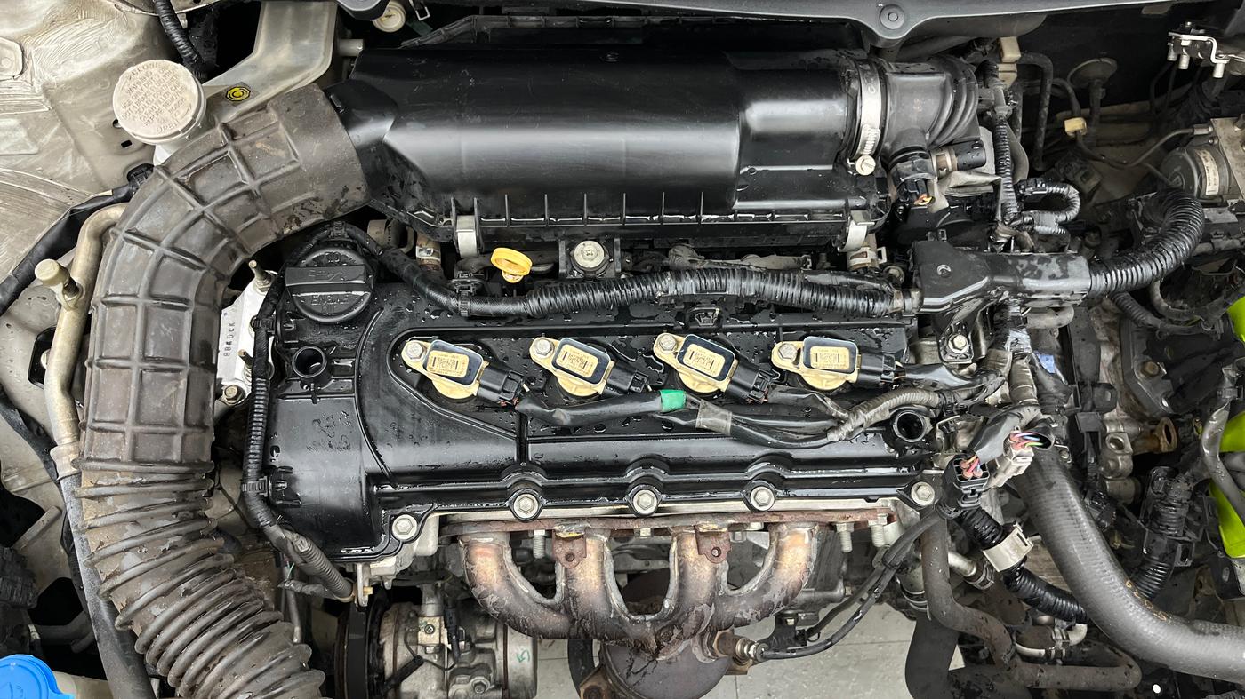 2015 Maruti Baleno DELTA CVT PETROL 1.2, Petrol, Automatic, 92,838 km, Engine View