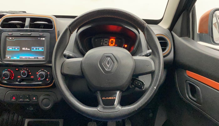 2019 Renault Kwid CLIMBER 1.0, Petrol, Manual, 46,862 km, Steering Wheel Close Up