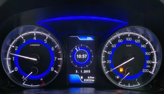 2018 Maruti Baleno ALPHA PETROL 1.2, Petrol, Manual, 32,432 km, Odometer Image
