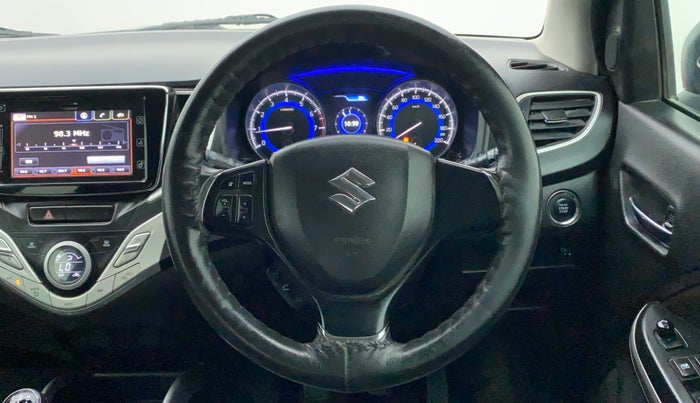 2018 Maruti Baleno ALPHA PETROL 1.2, Petrol, Manual, 32,432 km, Steering Wheel Close Up