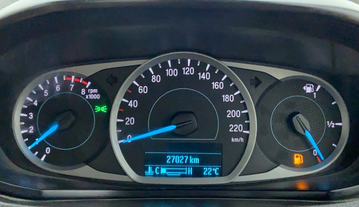 2018 Ford Figo Aspire 1.2 TITANIUM PETROL, Petrol, Manual, 27,077 km, Odometer Image